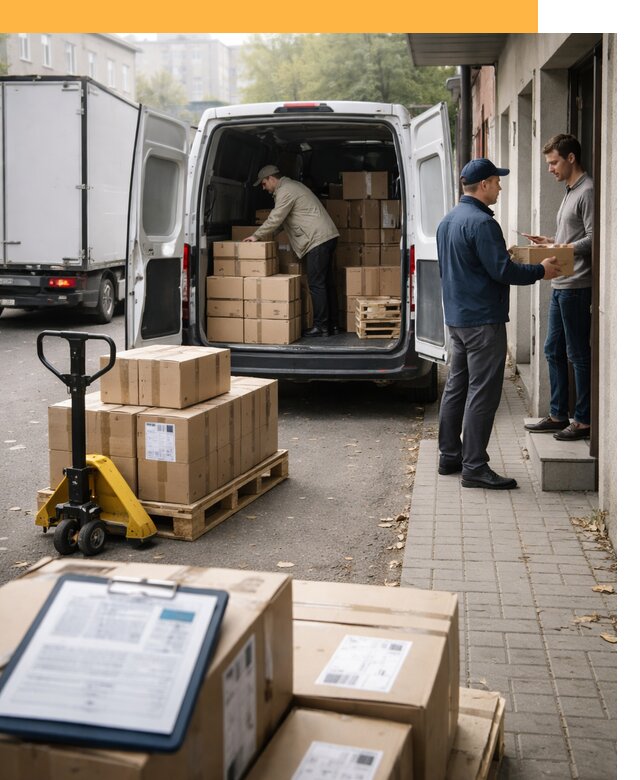 Доставка грузов от двери до двери с таможней от 46701 руб.