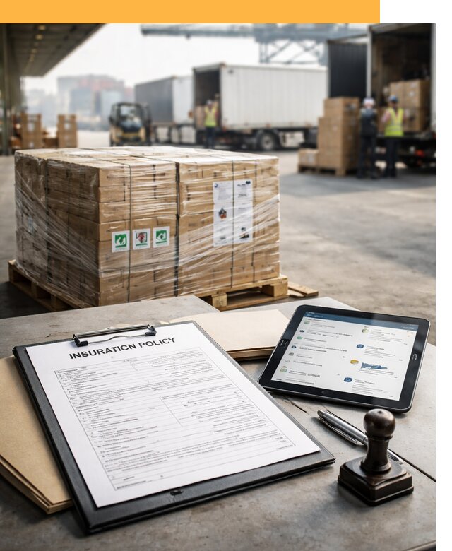 Страхование международных грузов от 3632 руб, полная защита