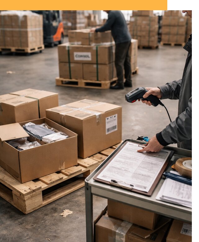 Сборные грузы из Китая: доставка, склад и таможня от 18680