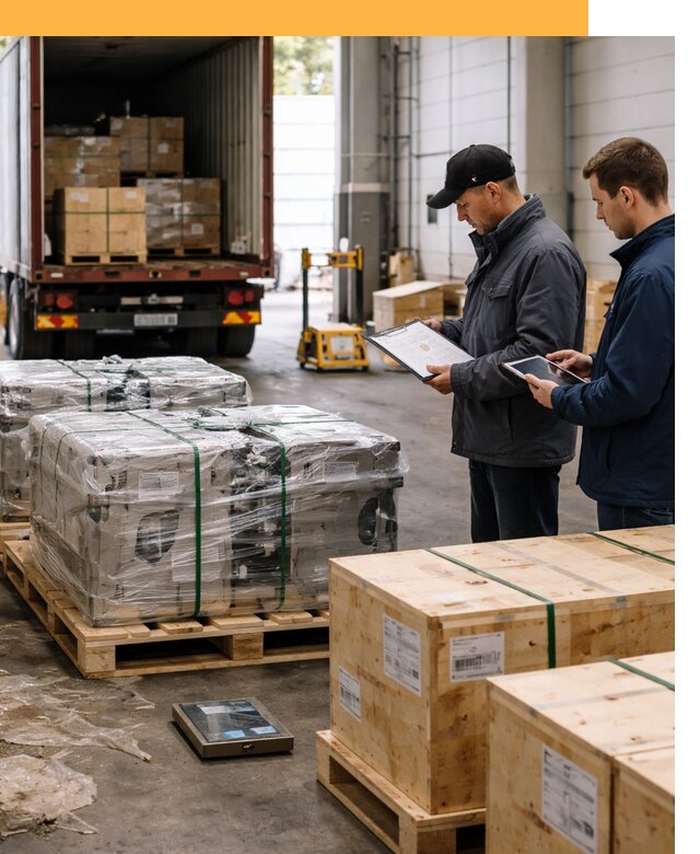 Доставка промышленного оборудования из Китая под ключ от 46701 руб