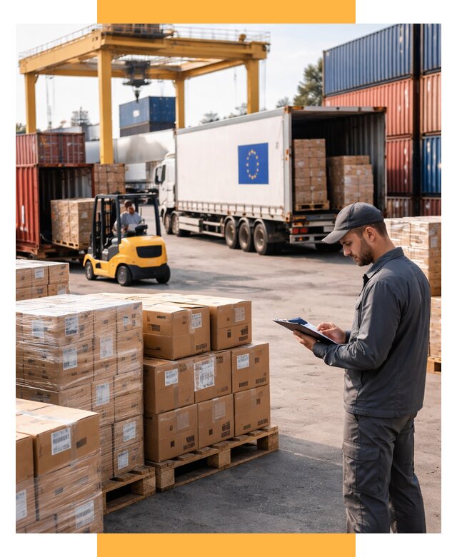 Доставка грузов из Европы от 12454 р., логистика СетСервис-Ндм