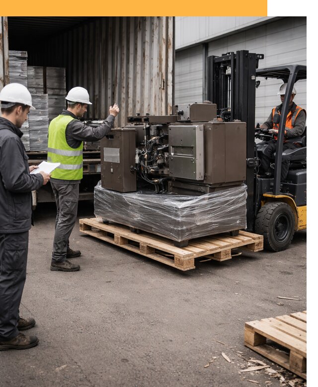 Доставка промышленного оборудования из Европы от 46701