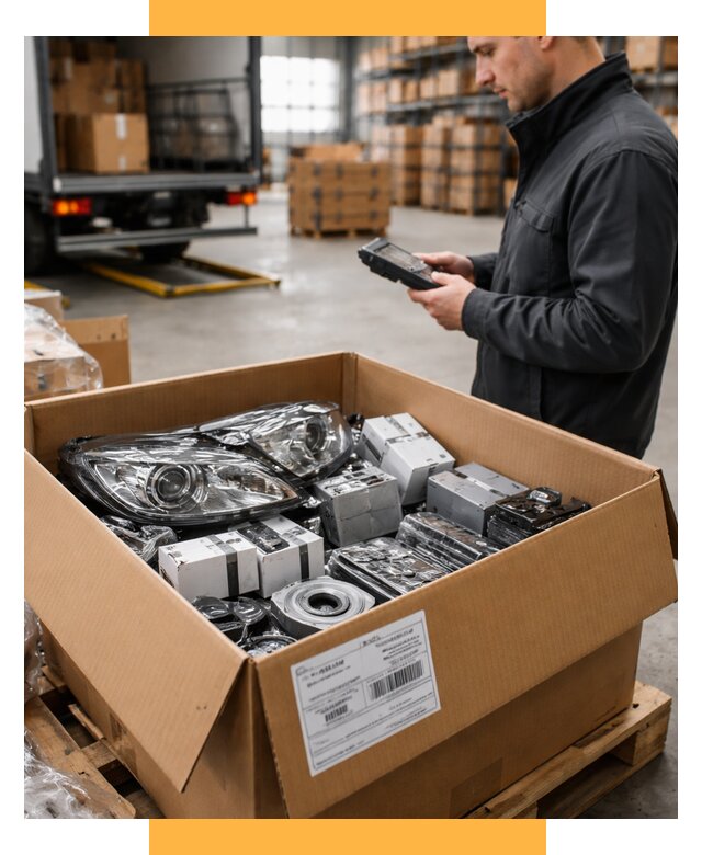 Доставка автозапчастей из Европы под ключ от 12973 р. | СетСервис-Ндм