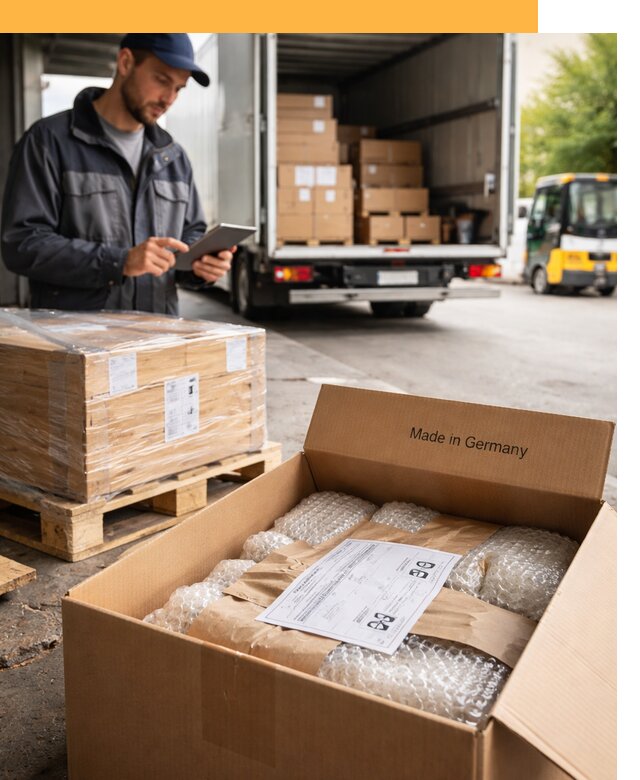 Доставка грузов из Германии от 46701 руб с таможенным оформлением