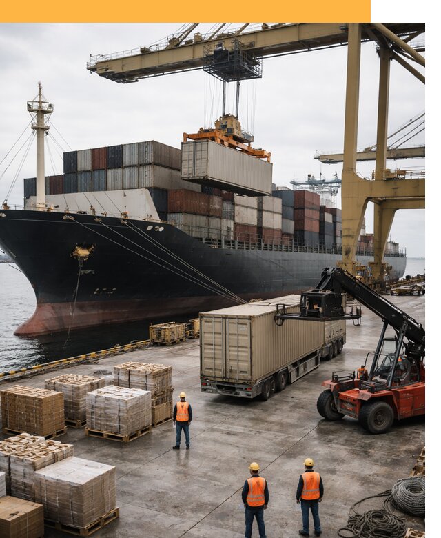 Морские перевозки из Индии: доставка FCL/LCL, таможня от 124536