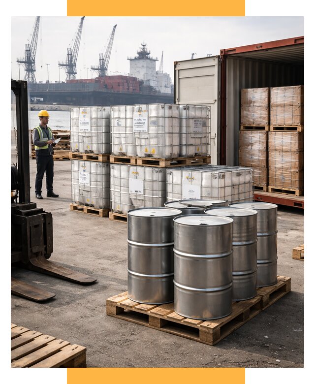 Доставка химического сырья из Индии от 259450 р. | СетСервис-Ндм