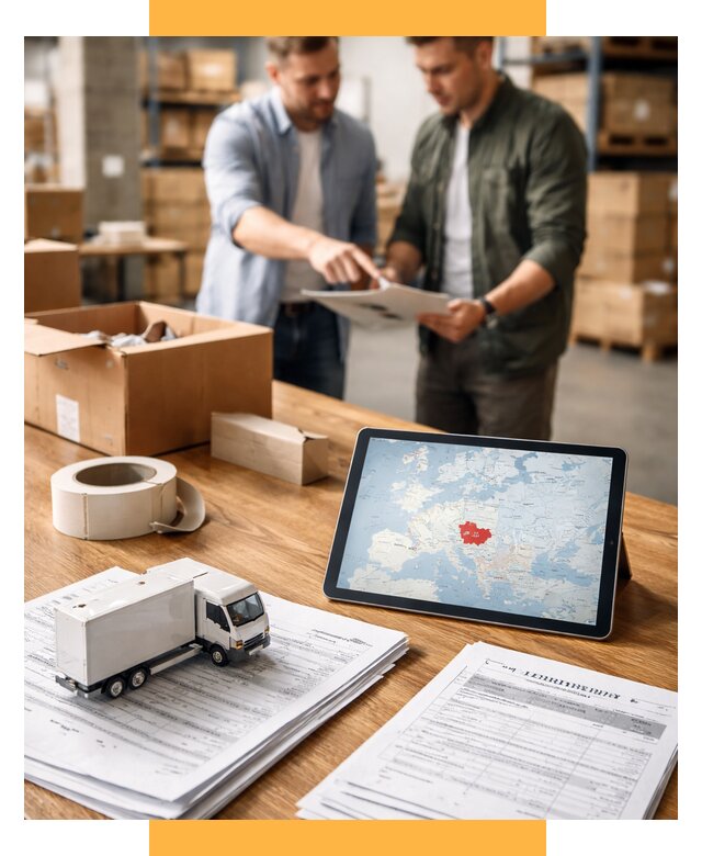 Доставка грузов в Чехию от 36323 р. - логистика СетСервис-Ндм