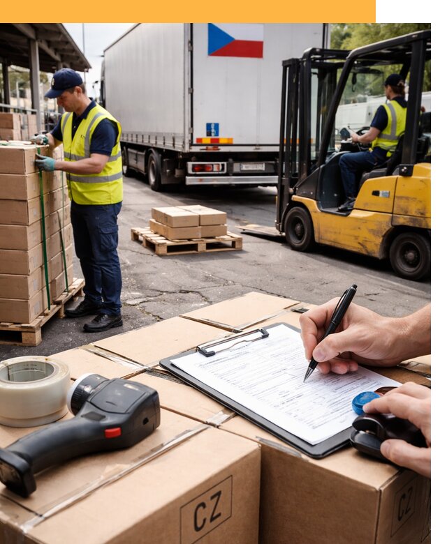 Доставка грузов в Чехию от 36323 руб, международные перевозки