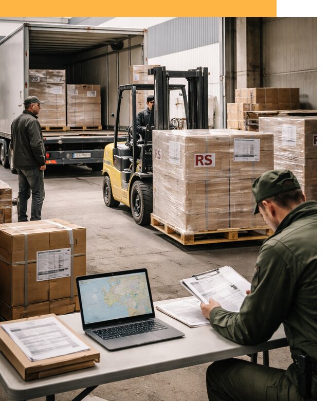 Доставка грузов в Сербию от 46701 руб, международные перевозки