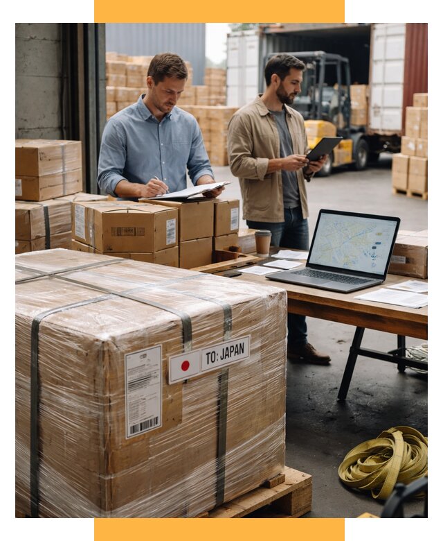 Доставка грузов в Японию от 25945 р., логистика СетСервис-Ндм