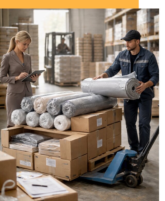 Перевозка текстиля по миру от 15567 руб. с таможней и страхованием