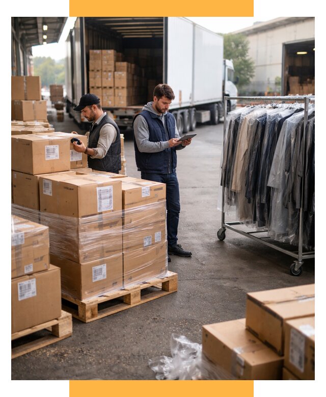 Перевозка и доставка одежды из Китая от 7784 р., СетСервис-Ндм