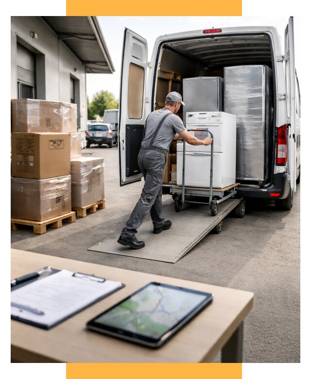 Перевозка бытовой техники от 6746 р. - логистика СетСервис-Ндм