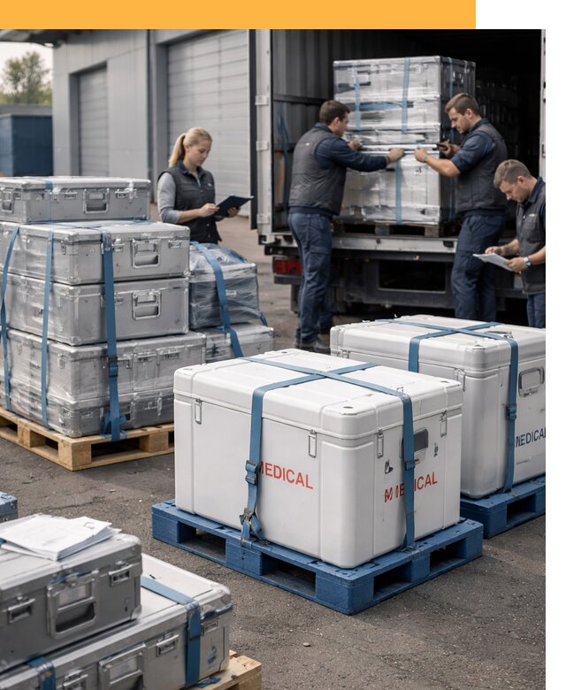 Перевозка медицинского оборудования по всему миру от 15567 руб