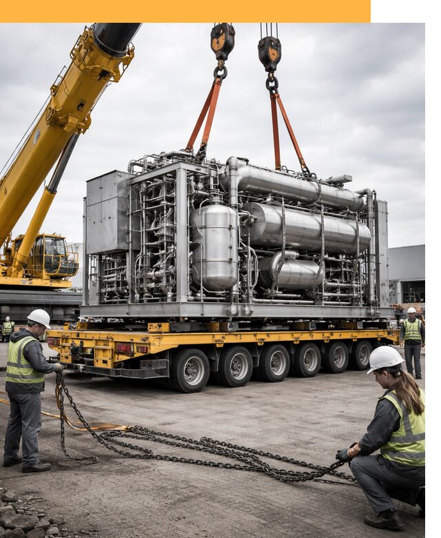 Перевозка тяжеловесных грузов по миру от 155670 руб