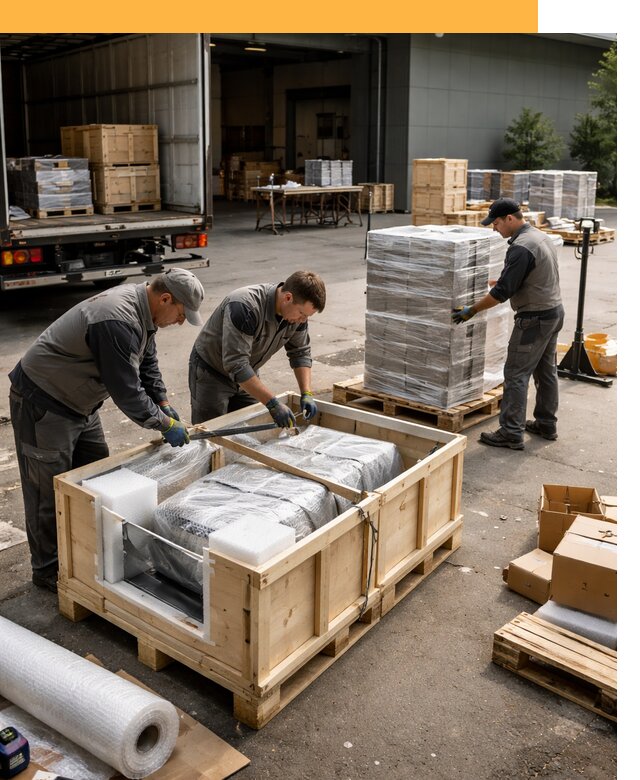 Перевозка выставочных грузов по миру от 25945 руб за м2 с таможней