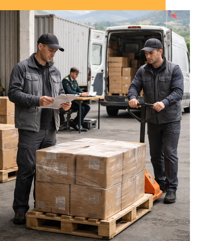 Доставка грузов через Армению, быстрая таможенная очистка от 25945