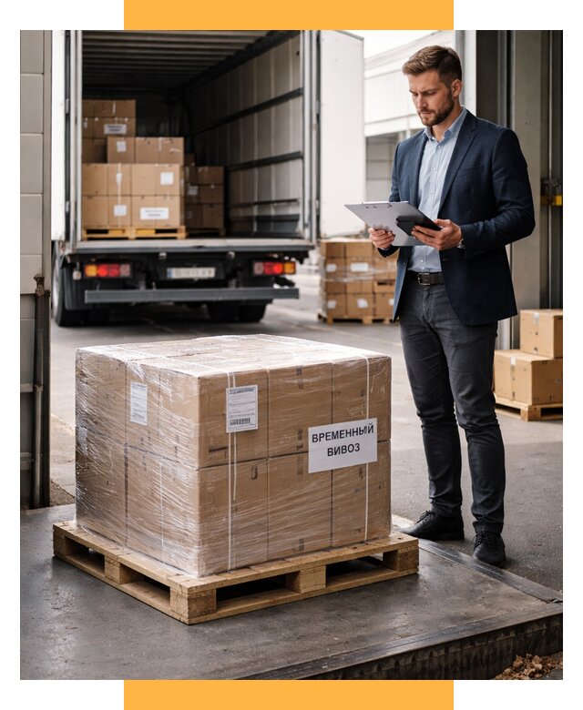 Временный вывоз товаров под ключ от 8302 р. | СетСервис-Ндм