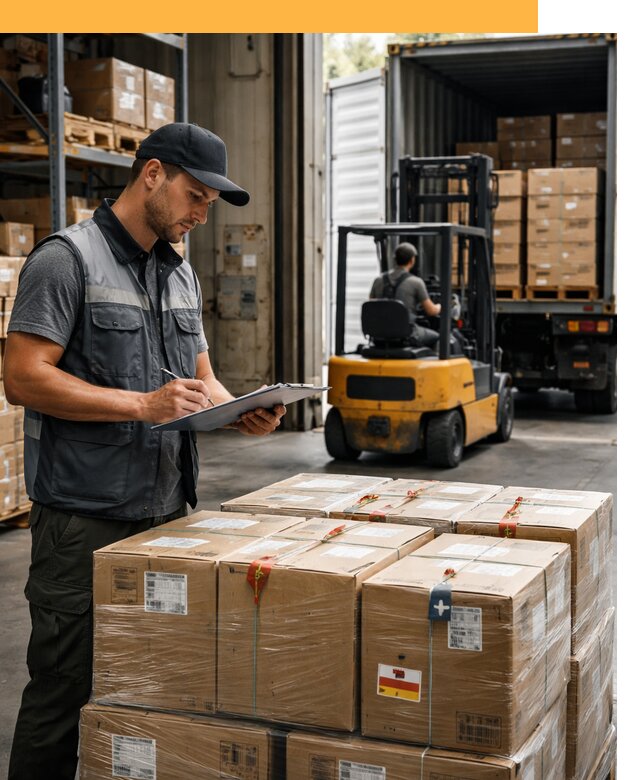 Реэкспорт товаров с таможенным оформлением и доставкой от 12454