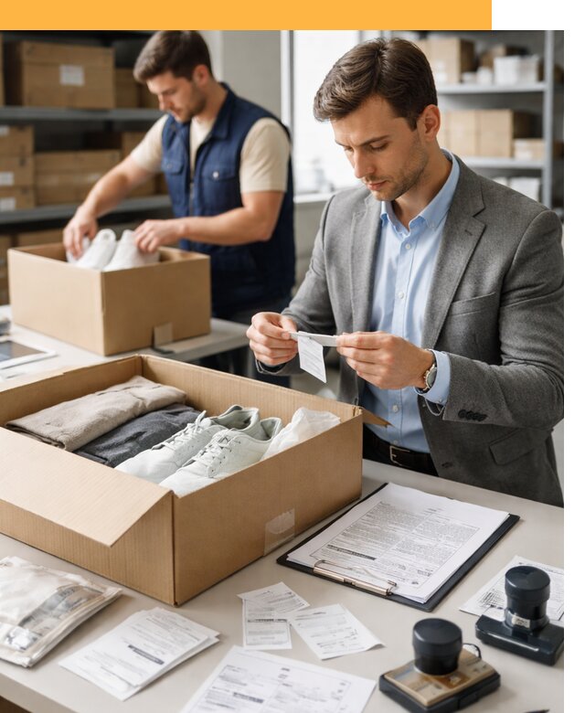 Таможенное оформление одежды и обуви по выгодной цене от 6746 руб