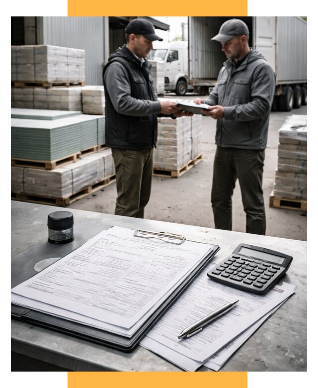 Таможенное оформление стройматериалов от 8821 р. | СетСервис-Ндм