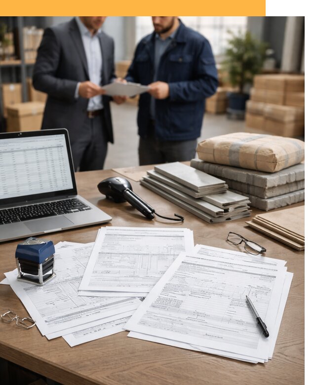 Таможенное оформление строительных материалов от 8821 руб.