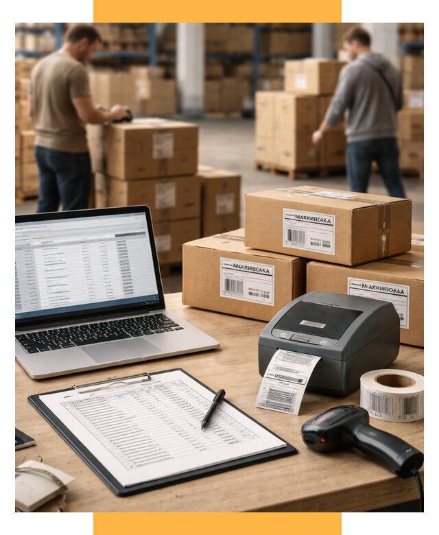 Маркировка импортных товаров от 4670 р. под ключ, СетСервис-Ндм